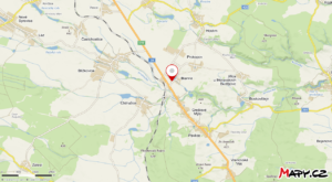 Prodej uhlí Hrušovany nad Jevišovkou - mapa